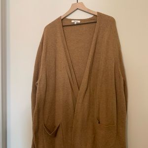 Madewell Plus Size Tan Cardigan